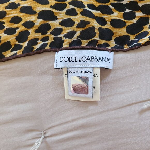 Dolce & Gabbana 100% silk scarf - Picture 9 of 9